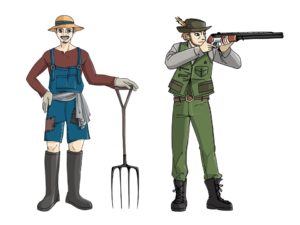Hunter-Farmer-Modell im DiSG-Vergleich