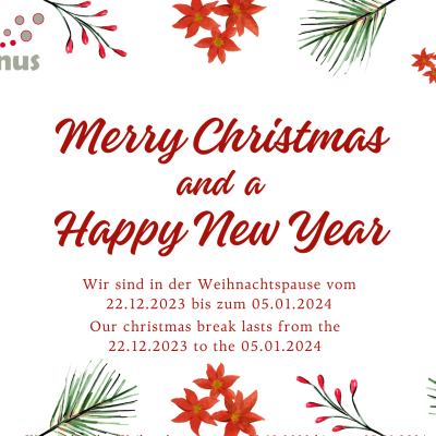 you magnus weihnachtskarte 2023- Weihnachtspause